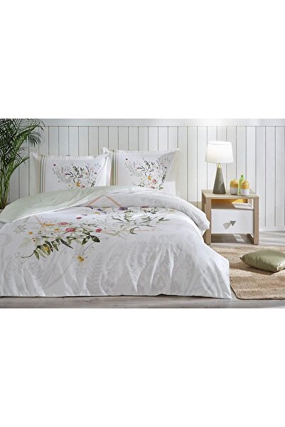 Özdilek Fujer Ranforce Set posteljine Bračni - Zeleni