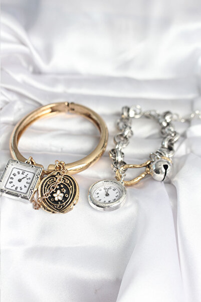 SeyCey.co Gold and Silver Color Bracelet Combination