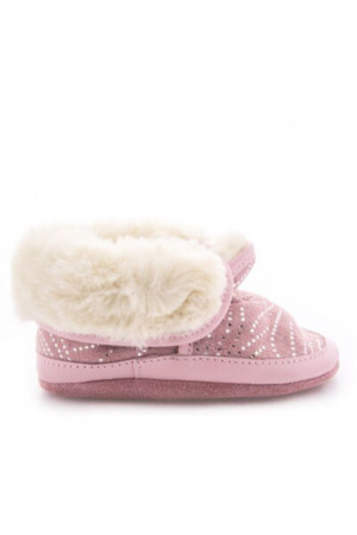 ROBEEZ Cosy Boot - Fleece-Lined Baby Boots Rose Clair