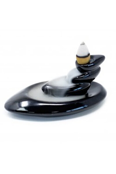 OLEUM PHARMABIO Backflow Incense Fountain - BLACK BAMBOO