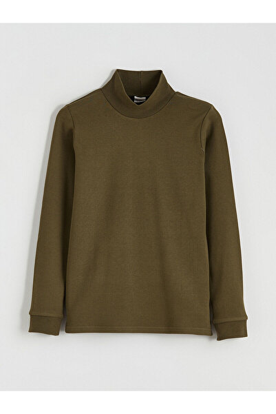 LC Waikiki Vizyon Yeni Sezon Yarım Balıkçı Yaka Basic Erkek Çocuk Tişört