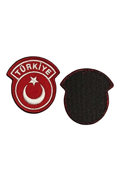 Ex Patch Korean War Turkish Soldier Turkey Arm Peç Patch - 6X6 cm