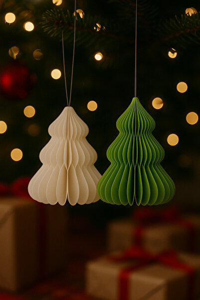 DOAN HOME Christmas Tree Decoration Ornament Set of 2