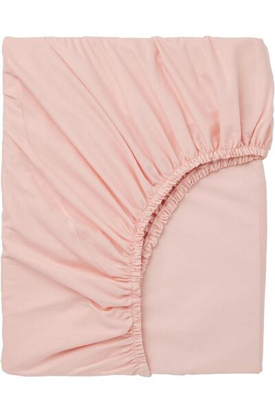 baitique DVALA Light Pink Super King Fitted Sheet 200x180cm