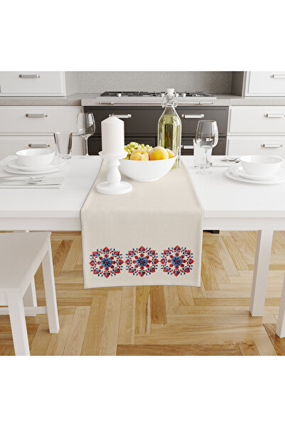 Filamente Digital Printed Runner - New Year / Christmas Patterned - 140X40 cm