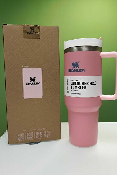 Stenley Stanley Quencher H2.0 40oz | Durable Stainless Steel Insulated Tumbler - Rose Glow