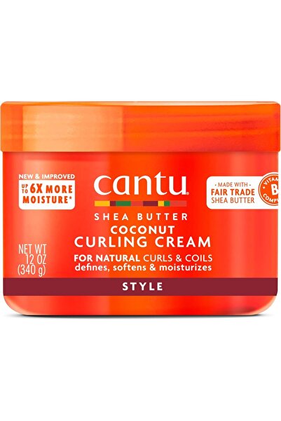 Cantu Shea Butter for Natural Hair Coconut Curling Cream 12 oz.