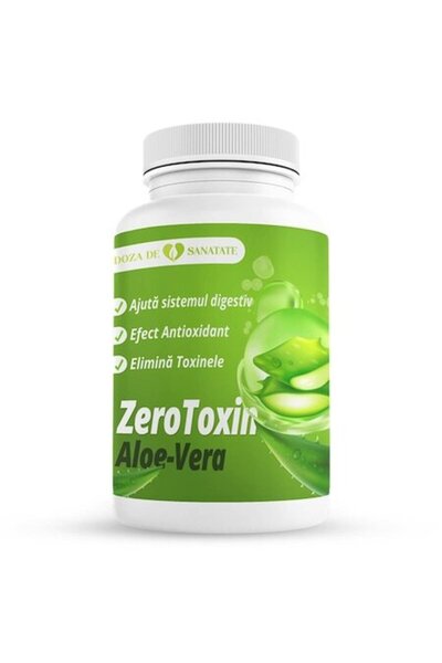 Doza de Sanatate Aloe Vera ZeroToxin, 30 capsule
