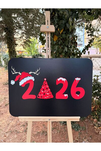 Artı Lazer Kesim Yılbaşı Karşılama Panosu 2026 Yazısı