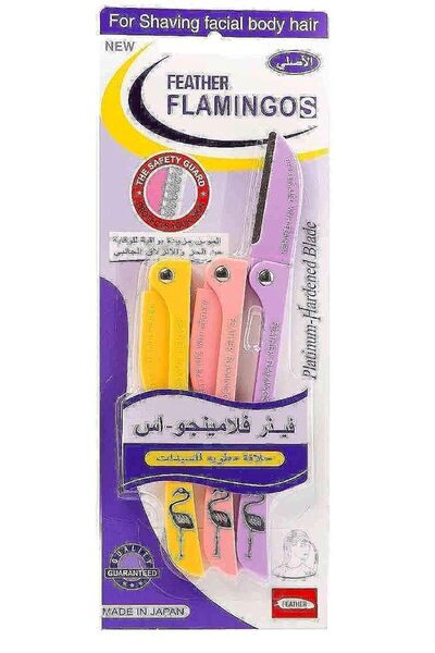 Feather Flamingos Platinum Hardened Blade For Women