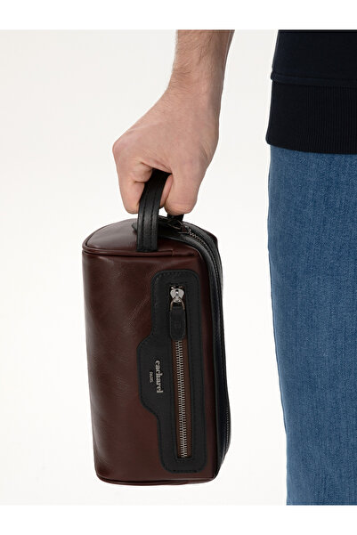 Cacharel Koyu Kahverengi %100 Deri El Çantası 50314069-VR084