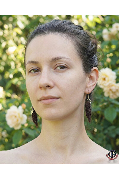 özgür güçlüoğlu tasarımları أقراط راستا مصنوعة يدويًا بالكروشيه على الطراز ال...