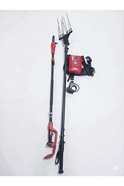 Dakkin ZEYTİN HASAT MAKİNESİ + SIRT BATARYASI + YÜKSEK DAL BUDAMA TESTERESİ 3...