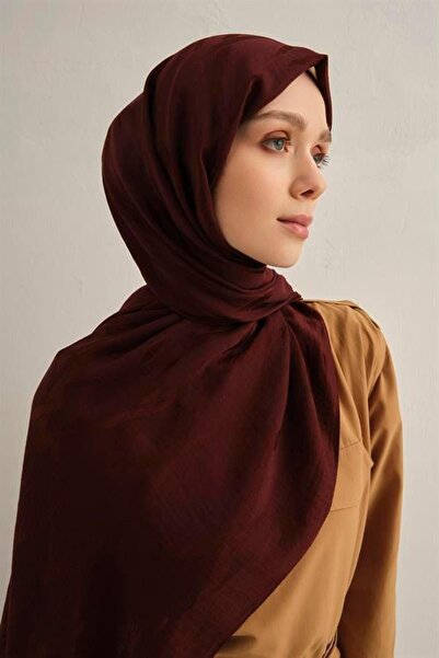Armine Lyocell Şal - 1 - Bordo 32