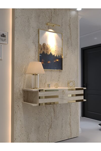 lullaby furniture KARNAVAL DRESUAR TRAVERTEN GOLD G-DRS-1007-8