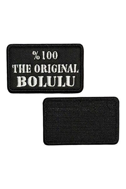 Ex Patch The Original Bolulu Written Embroidery Patch Peç - 8X5 cm