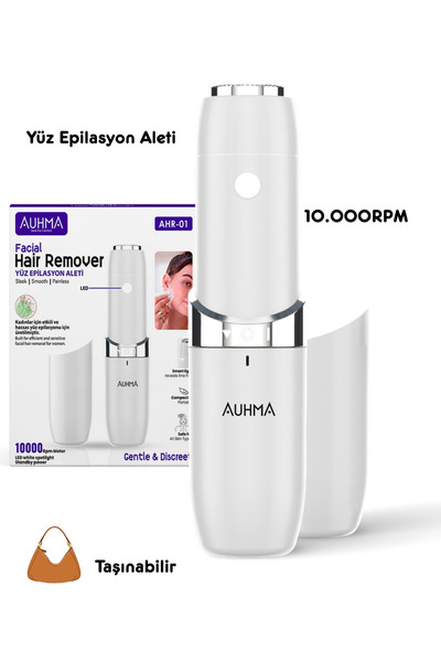 Genel Markalar Acısız Kadın Yüz Tüyü Temizleyici 10.000 Rpm Kablosuz Yüz Epil...