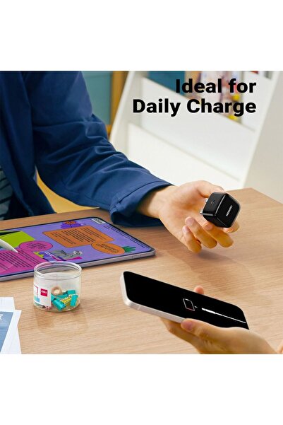 Ugreen Wall Charger with USB-C Port Fast Charging 20W - Black