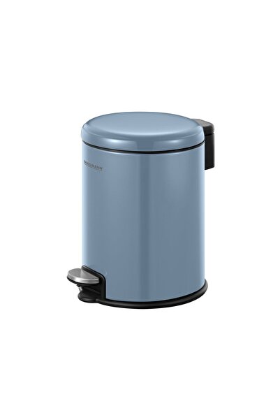 FACKELMANN MILANO 3L waste bin with pedal and internal bucket, for bathroom or small spaces