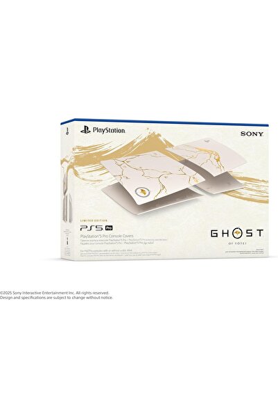Playstation 5 Pro Faceplate - Ghost of Yutu Gold (Limited Edition, Saudi Arabia)