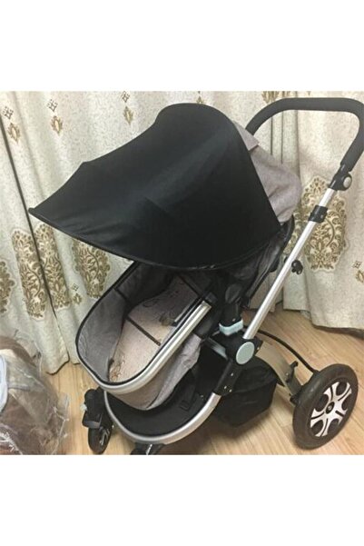 Generic 2-in-1 Baby Stroller Cover with UPF50+ Sunshade and Breathable Universal Mosquito Net (Two-way Zippe