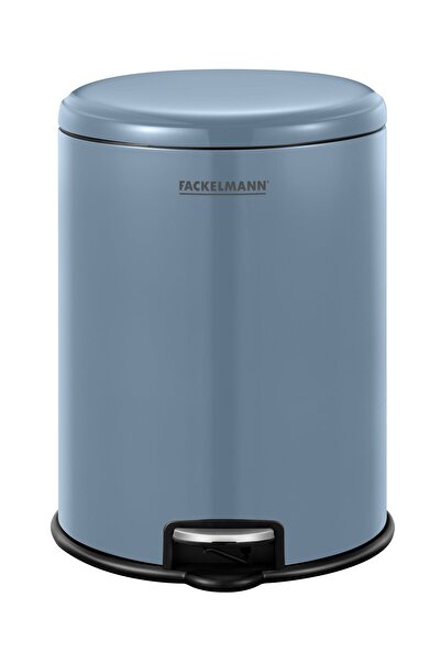 FACKELMANN MILANO 3L waste bin with pedal and internal bucket, for bathroom or small spaces