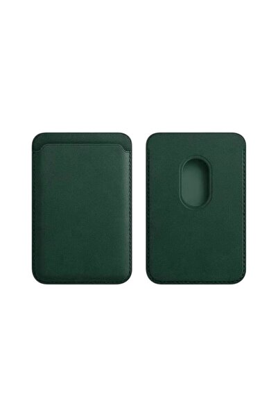 KILIF HOUSE Magsafe Magnetic Leather Card Holder Wallet Compatible with iPhone 11-12-13-14-15-16-17 Series