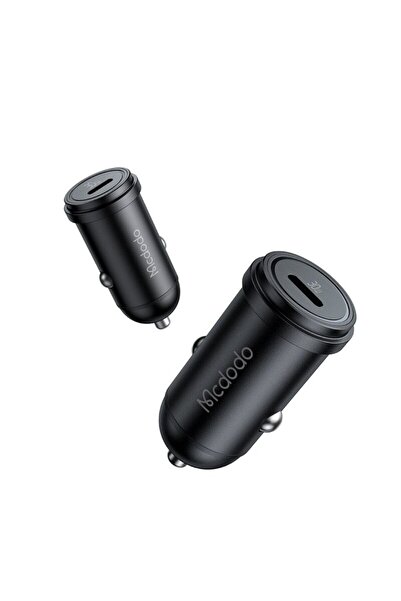 Mcdodo Car charger with Type-C cable, Obsidian Series, CC-7493