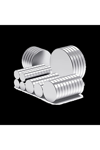 Epilons 50Pcs 10X2Mm Round Neodymium Magnet Strong Magnet Nickel Plated