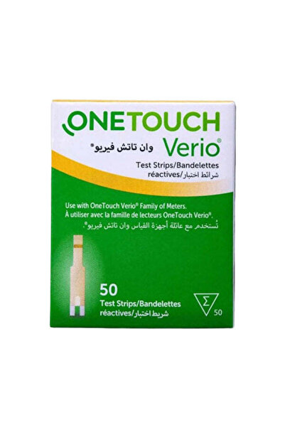 onetouch Verio Blood Glucose Test Strips - 50 pieces