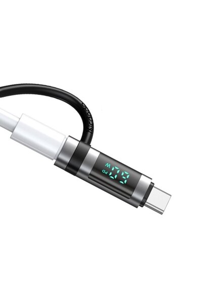 Mcdodo Lightning to USB-C Adapter 60W with LED Display OT-0180