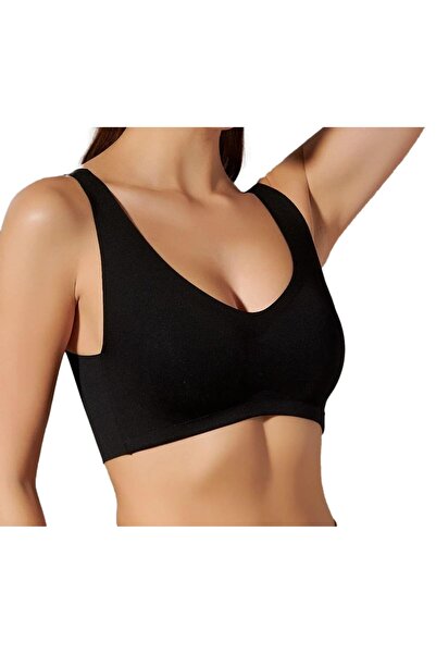 RUBIK حمالة صدر رياضية بدون أسلاك مبطنة بدون درزات مريحة لممارسة اليوجا والتد...