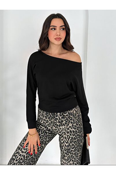 Noa Noa Modal Fabric Boat Neck Blouse