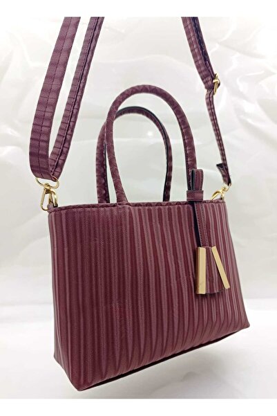 MAC&MOS Women's burgundy shoulder bag