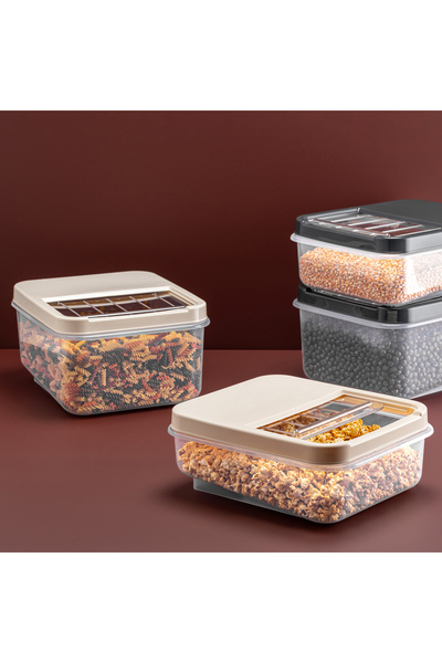 FİTHOME 12 Liter Multi-Purpose Sliding Lid Storage Container for Potatoes Onions Detergent Etc.