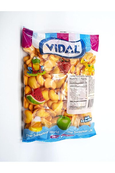 Vidal Candies Spicy Mango Gummy Candy 2.2 Pounds