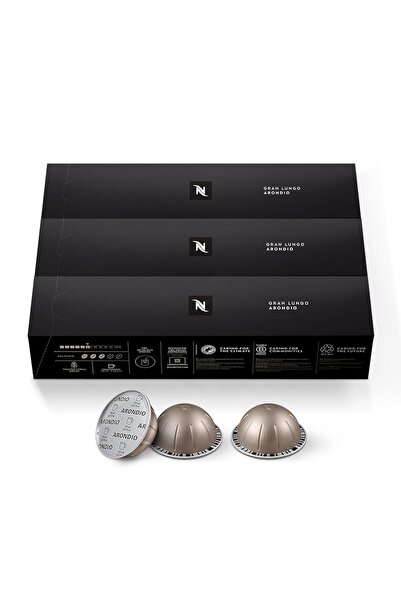 Nespresso Vertuo Arondio Gran Lungo Americano, Medium Roast, 30 Count