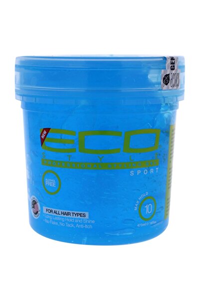 ECO STYLE جل تصفيف الشعر نفي إيكو، رياضي، برائحة نظيفة، 16 أونصة سائلة
