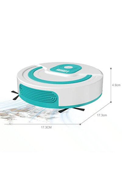 welcomein Toy Robot Vacuum Cleaner Moving Obstacle Avoiding Vacuum Cleaner with Brush
