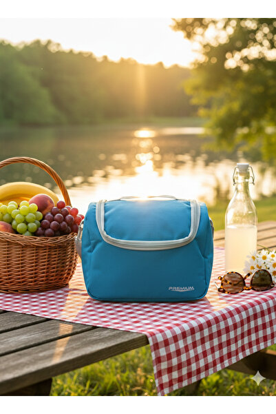 Placity حقيبة ترمس (حقيبة تبريد) |   حقيبة غداء معزولة حراريًا للنزهات والشاط...