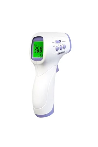 A ATAB Digital Infrared Non-Contact Multifunctional Thermometer, White/Purple