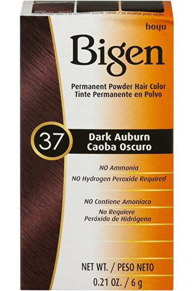 BİGEN Permanent Powder Hair Color 37 Dark Auburn