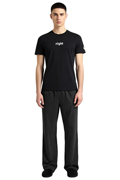 PayBuy Men's Printed Regular Fit Pajama Set Functional Durable Quality Comfortable Aesthetic Stylish