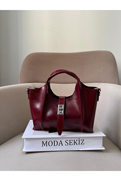 Moda Sekiz Women's Patent Leather Mini Crossbody Shoulder Bag