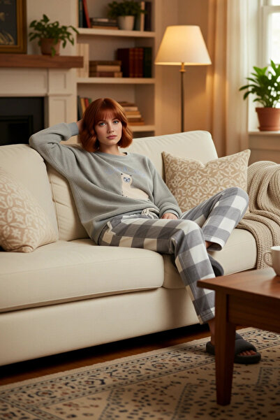 PayBuy Women's Wellsoft Lama Printed Pajama Set Functional Durable Quality Comfortable Aesthetic Stylish