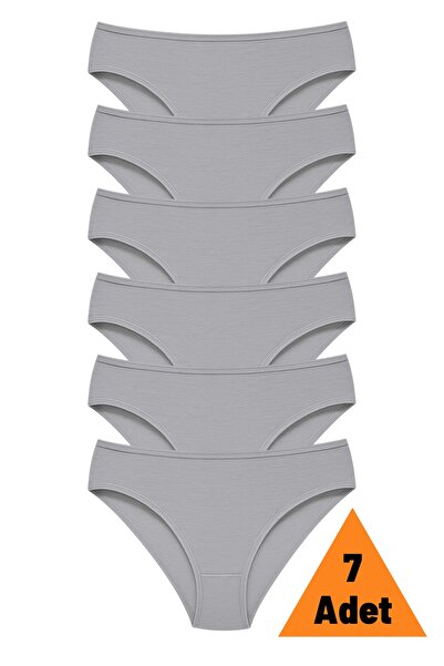 Aybome 7-Piece Cotton Slip Panties Stretch Fabric Flexible Soft Economical Set