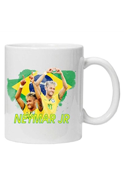 CRD PRINT Personalized mug with 'Neymar jr. - 2' print, White, Ceramic, 330 ml