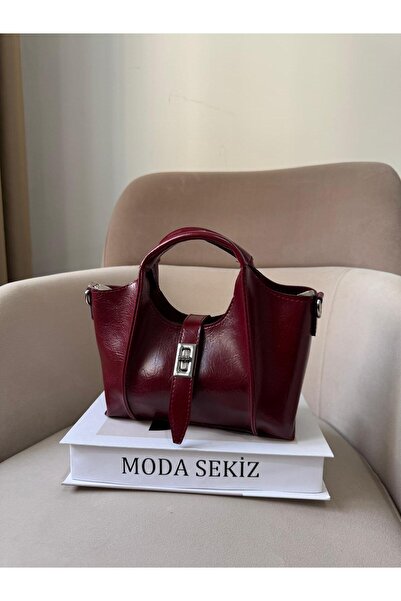 Moda Sekiz Women's Patent Leather Mini Crossbody Shoulder Bag