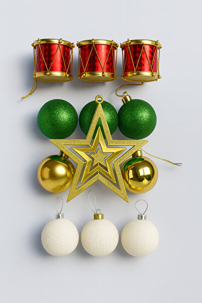 OKAVANGO Ornament pentru bradul de Crăciun Decorațiuni de Crăciun Mixte cu st...