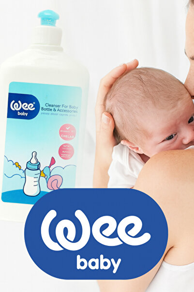 Wee Baby Natural Cleaner for Baby Bottles and Accessories, 500 ml PACK OF 2